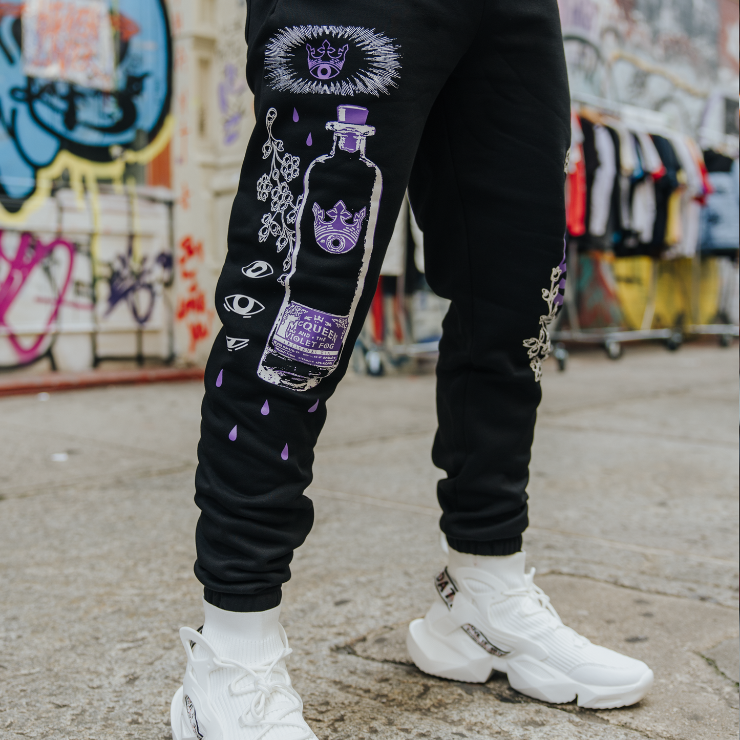 Wiz Khalifa x McQueen and the Violet Fog Sweatpants